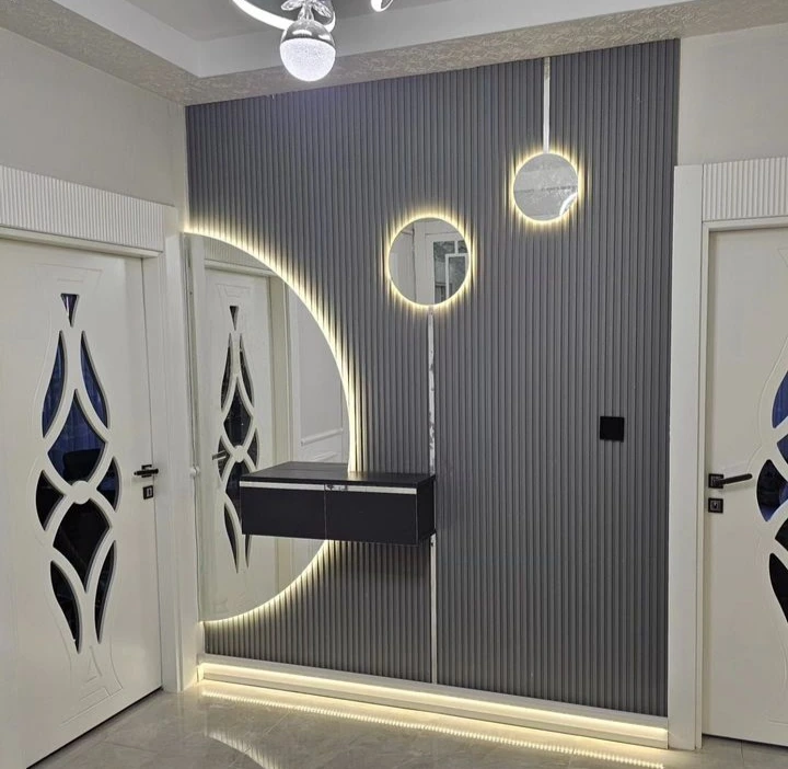 Özel Ölçü Salon Duvar Rafı